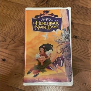 Disney VHS The Hunchback of Notre Dame (Masterpiece)